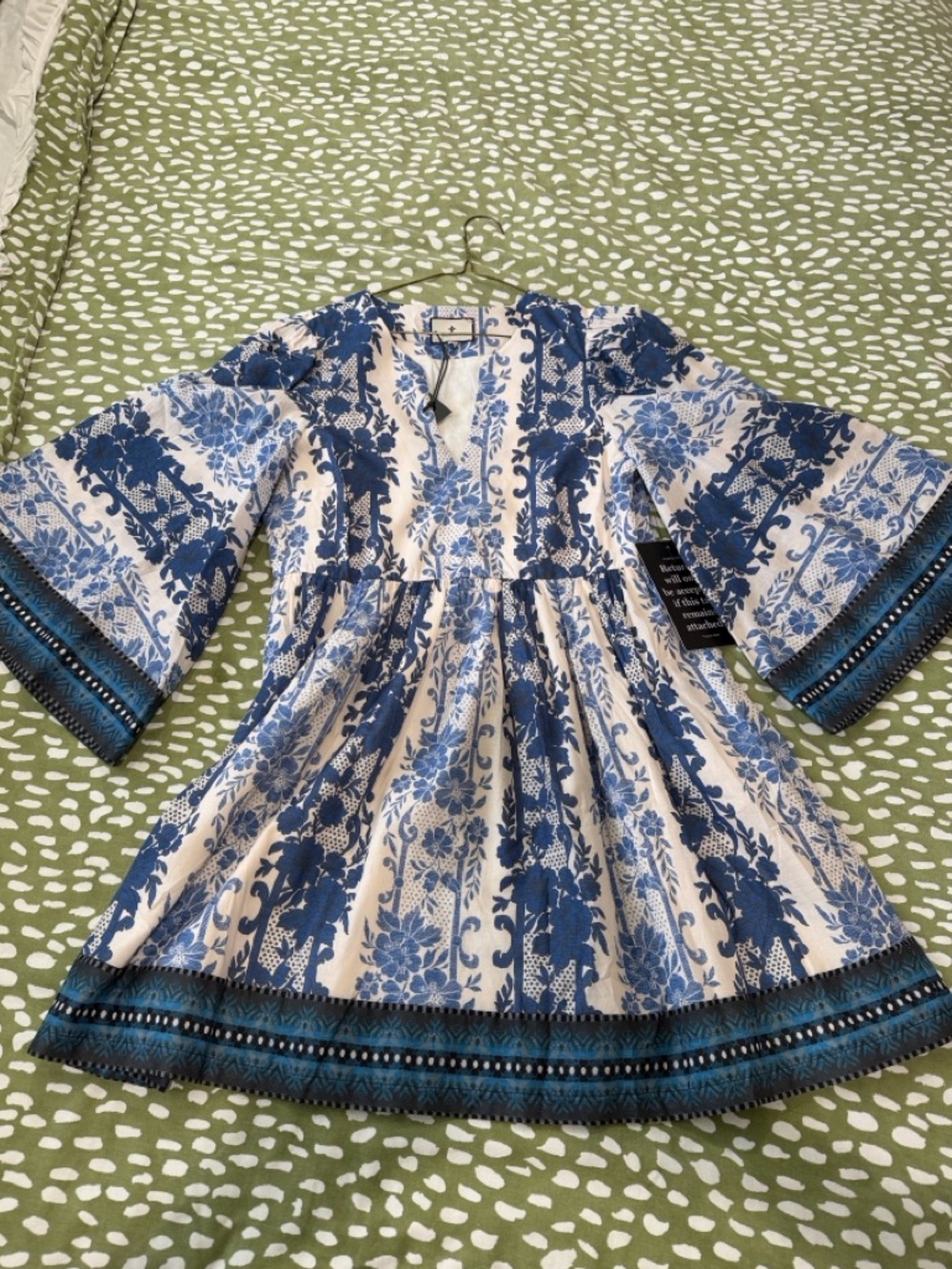 NWT Tuckernuck Bondi Blues Cotton Izzie Dress